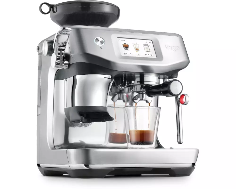 Sage the Barista Touch Impress Cold Brushed Stainless Steel