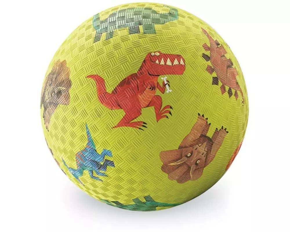 Crocodile Creek Spielball Gummi Grün 13 cm