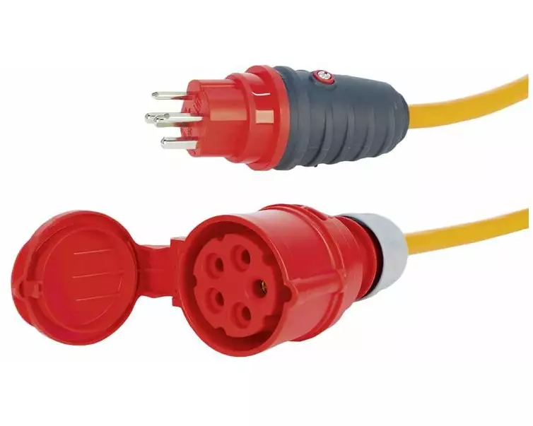 STEFFEN Verlängerungskabel 0.3 m CEE16/5 - T25 IP44