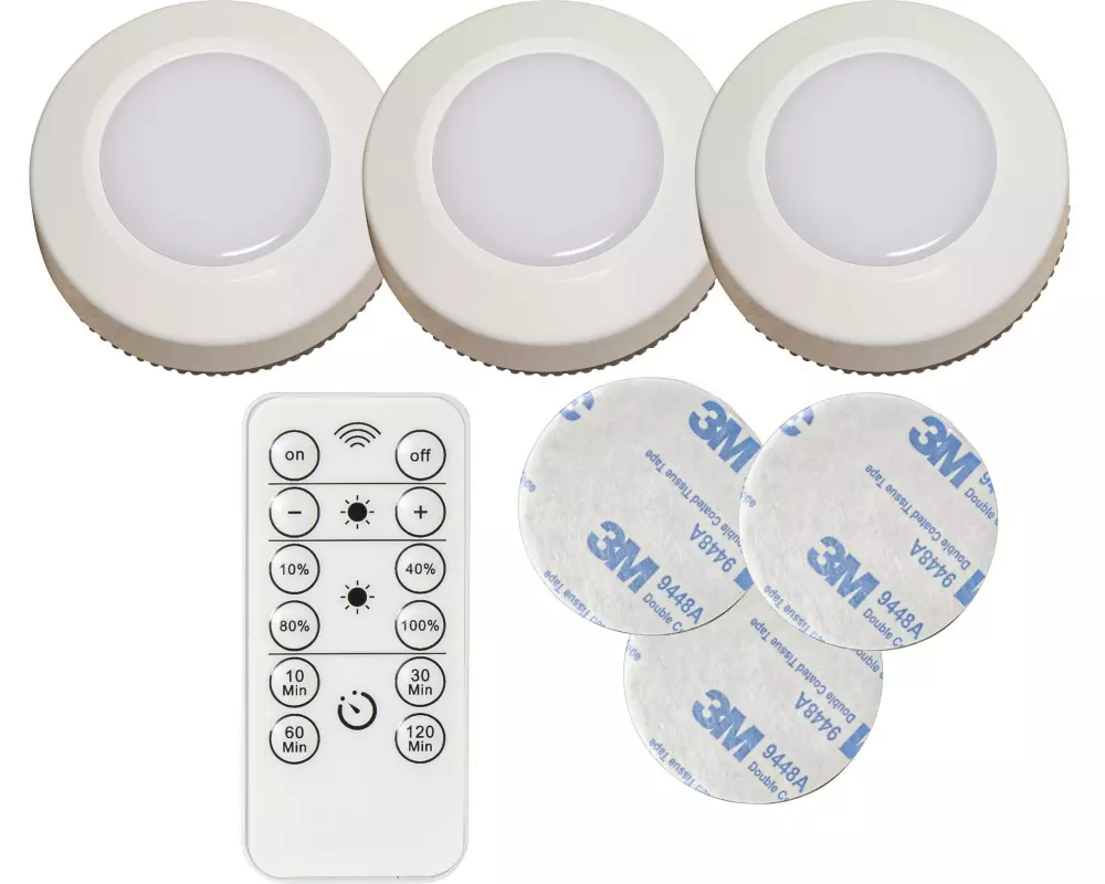 Star Trading LED Nachtlicht Functional IP20, Kaltweiss, 3 LED's