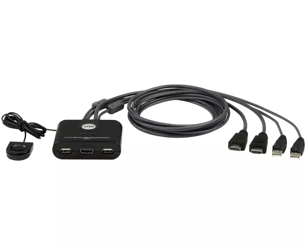 Aten KVM Switch CS22HF 2-Port HDMI