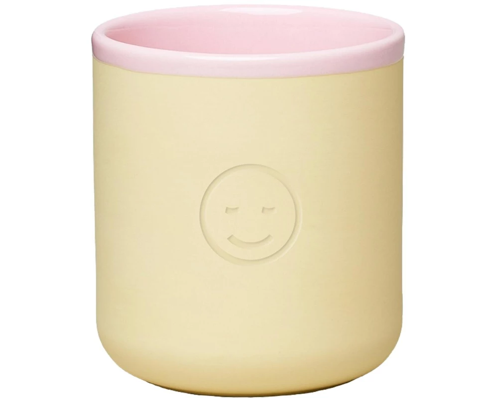 Chic Mic Teetasse Dreamy 380 ml, 1 Stück, Gelb/Rosa