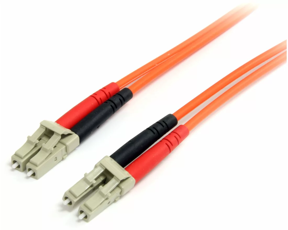 StarTech.com FIBLCLC3 InfiniBand/Glasfaserkabel 3 m LC Orange