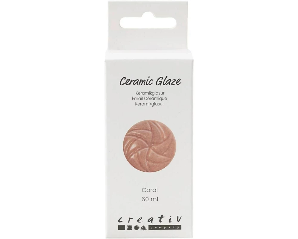 Creativ Company Versiegelung 984 - 1101 °C, 60 ml, Coral