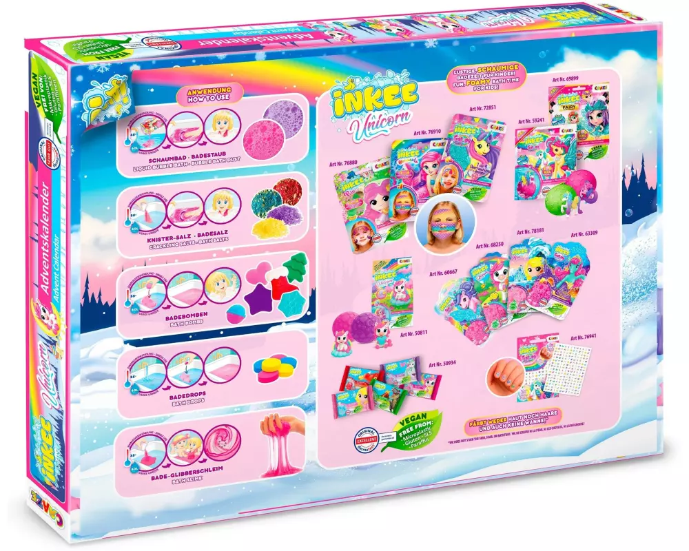 Craze CRAZE Adventskalender Inkee Unicorn World