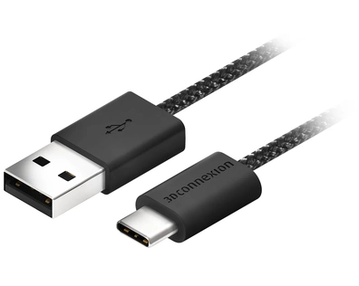 3Dconnexion 1.50 m USB-C/USB-A Data Transfer Cable