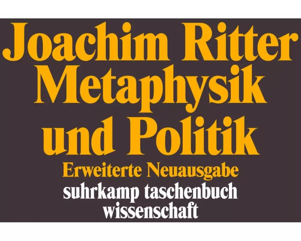 Metaphysik und Politik