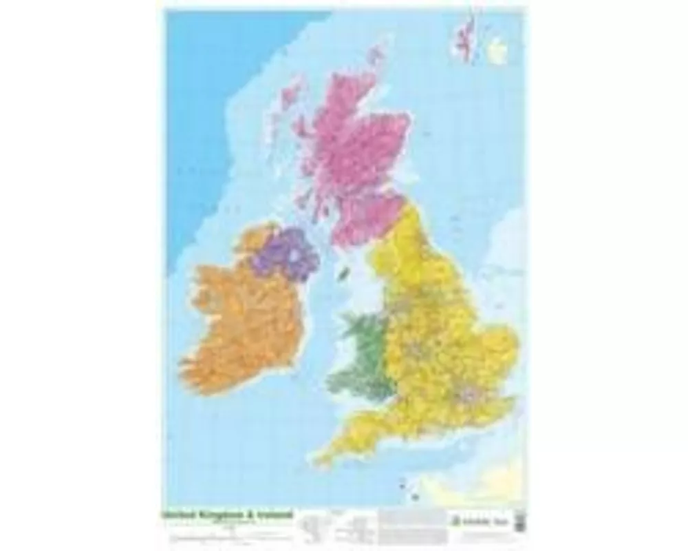 Map of UK and Ireland