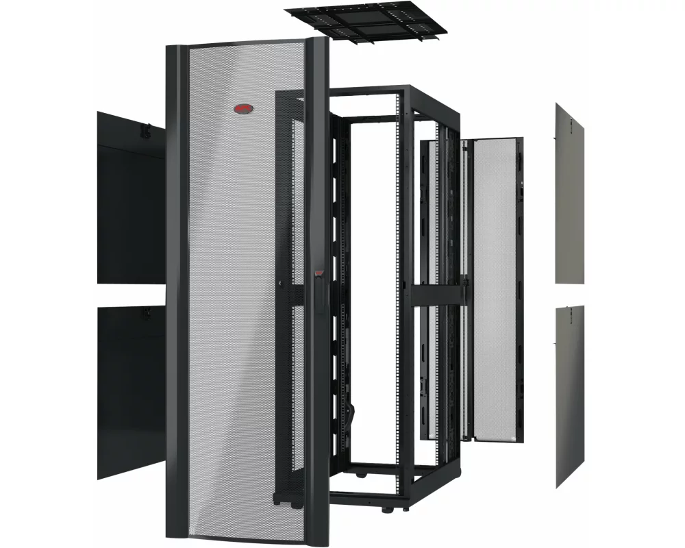 APC NetShelter SX 48U 750mm Wide x 1200mm Deep Encl. without Side Panels and Key(s)