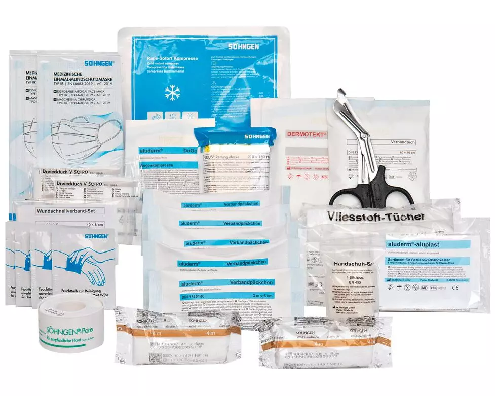 SÖHNGEN Erste-Hilfe-Nachfüllset, DIN 13157 - CH