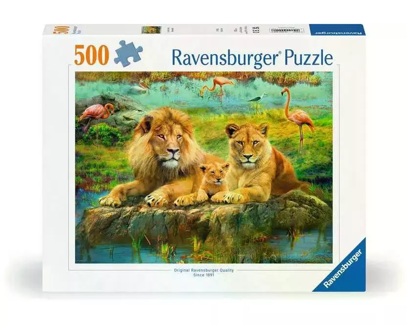 Ravensburger Puzzle Löwen in der Savanne