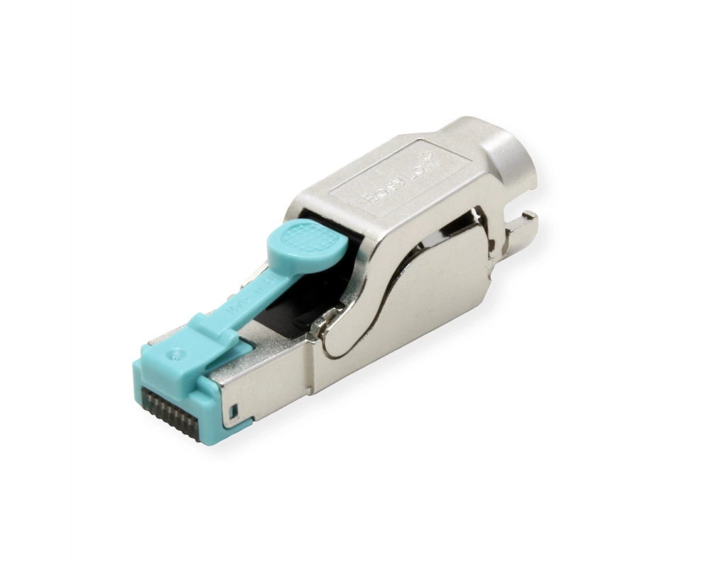 EasyLan fixLink Connector RJ45, Cat.6A (ISO/IEC) Silber