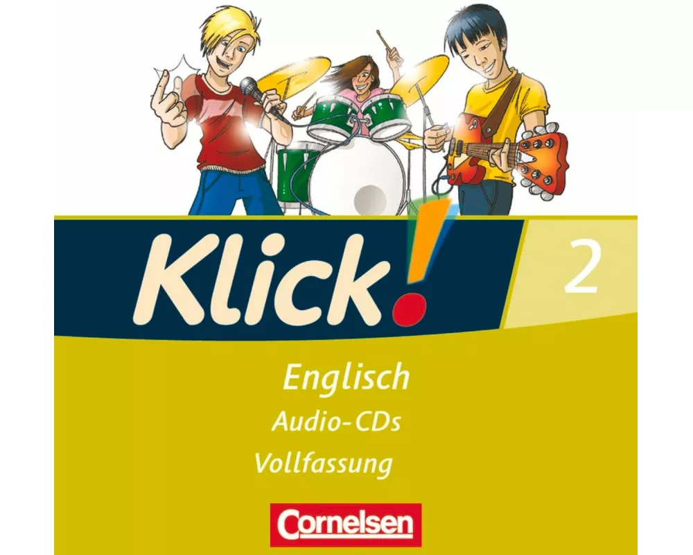 Klick! Englisch, Alle Bundesländer, Band 2: 6. Schuljahr, Lieder- und Text-CD