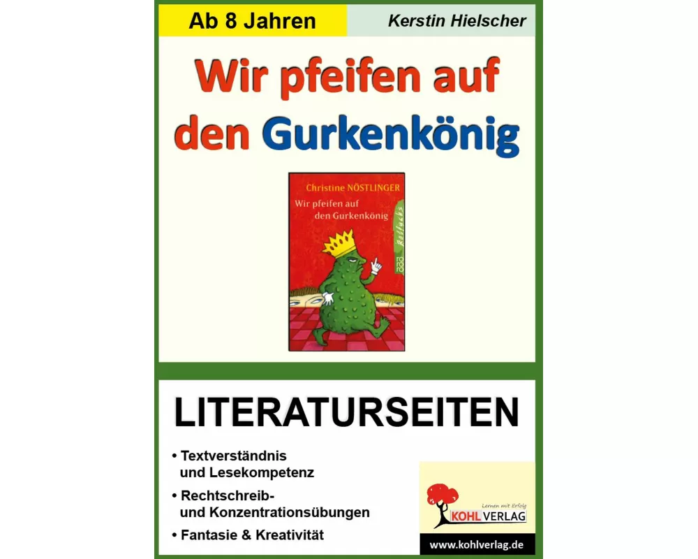 Wir pfeifen auf den Gurkenkönig / Literaturseiten