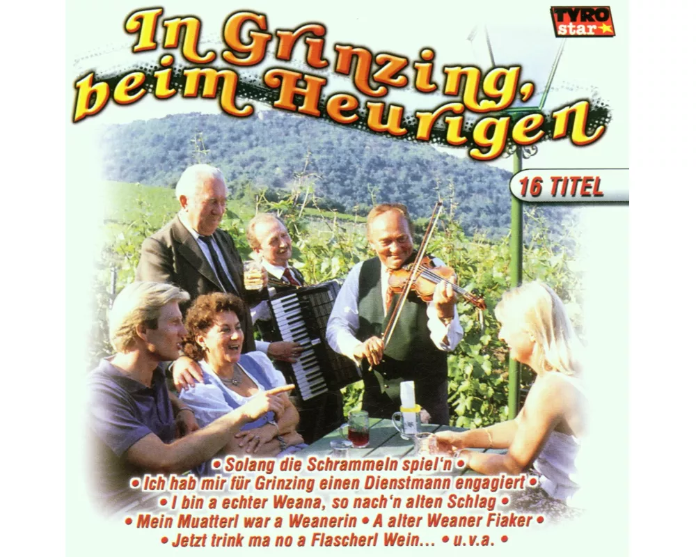 In Grinzing,beim Heurigen