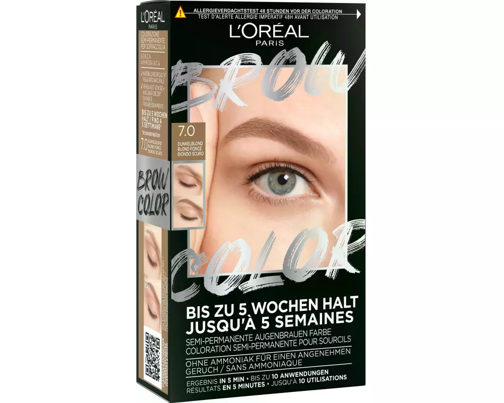 L'Oréal Paris Augenbrauenfarbe Brow Color 7.0 Dunkelblond