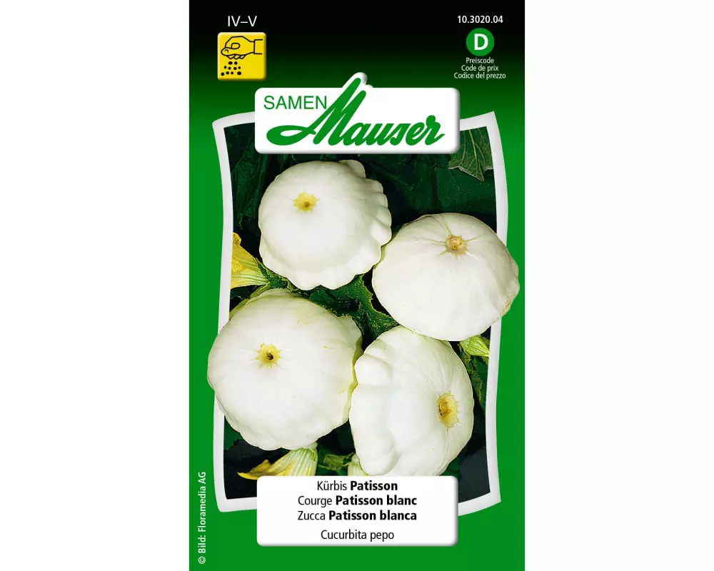 Samen Mauser Samen Alte Sorte Kürbis Patisson