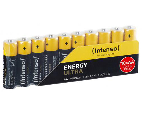 INTENSO Energy Ultra AA LR06 7501920 Alkaline 10pcs shrinked pack