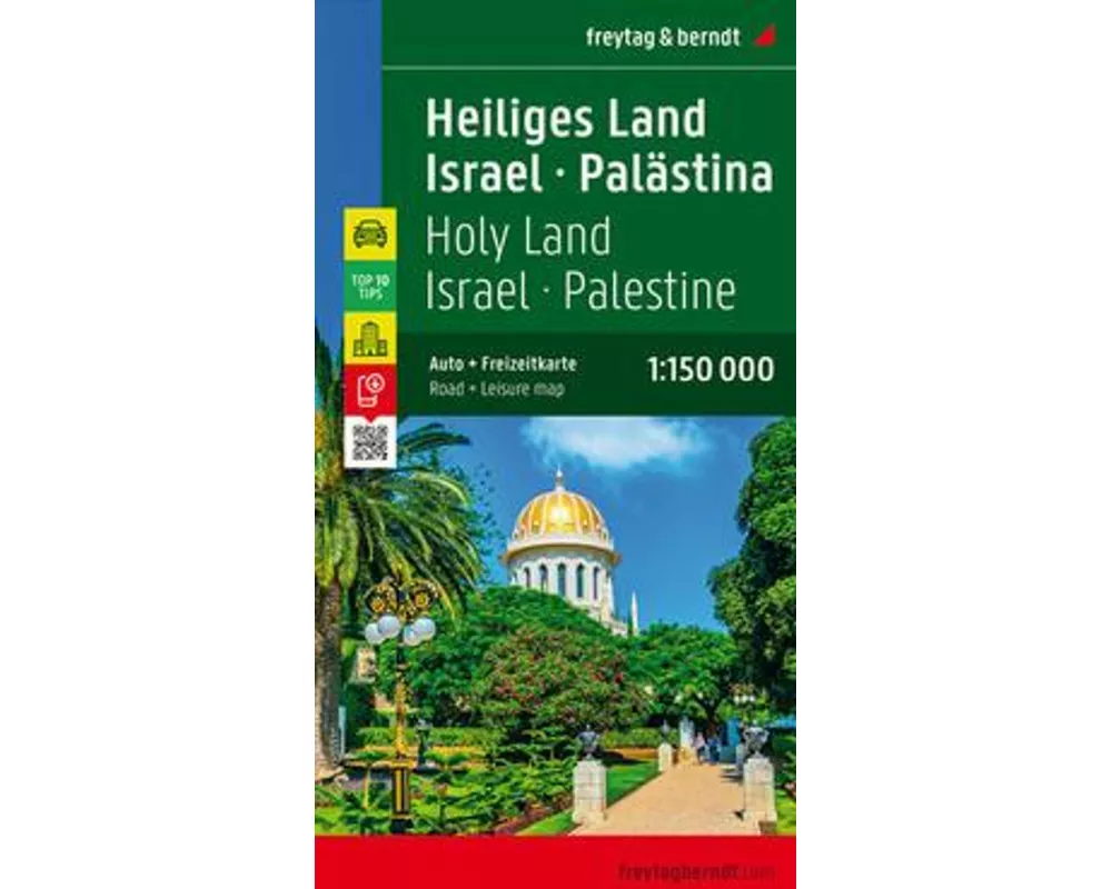 freytag & berndt Straßenkarte Heiliges Land - Israel - Palästina 1:150.000