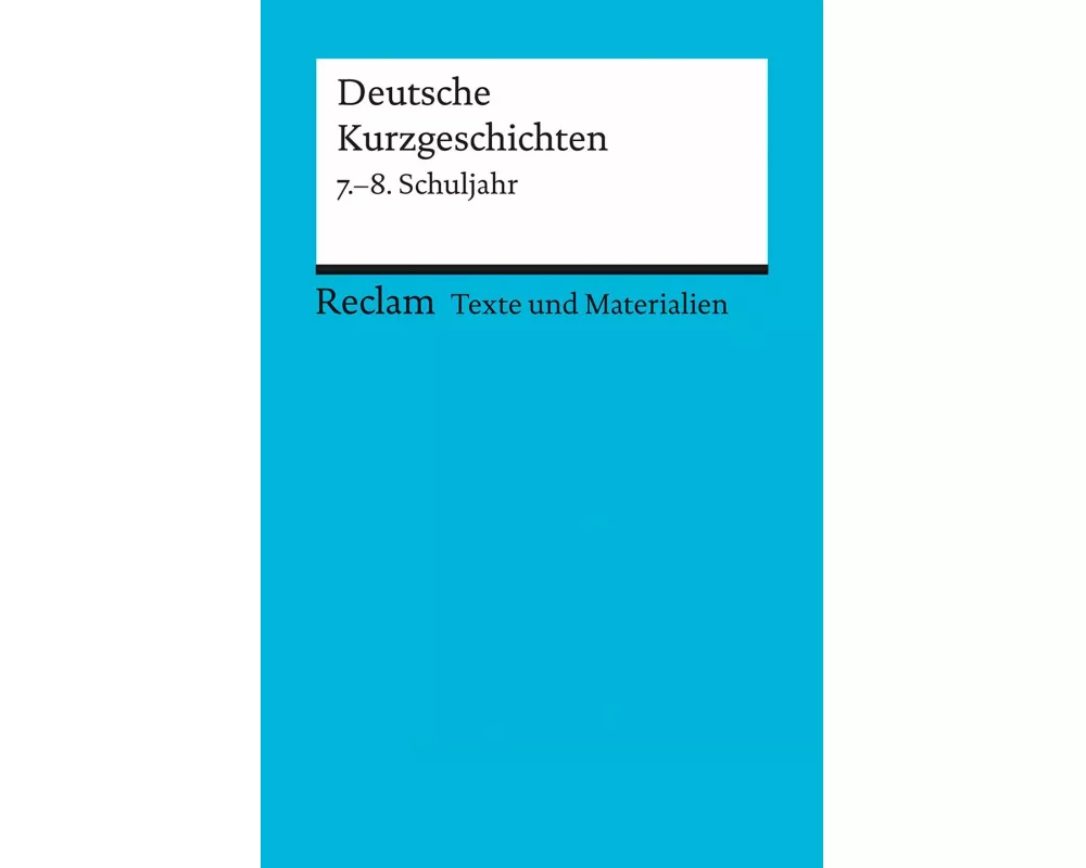 Deutsche Kurzgeschichten
