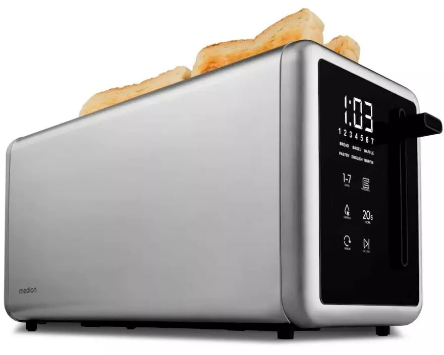 Medion Toaster MD12103 Silber