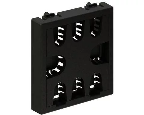 max connect Blindabdeckung 45 x 45 mm, Anthrazit