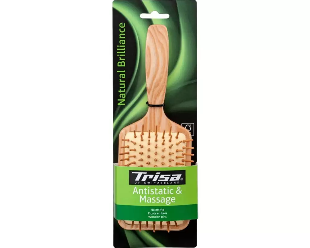 Trisa Haarbürste Natural Brilliance Paddle