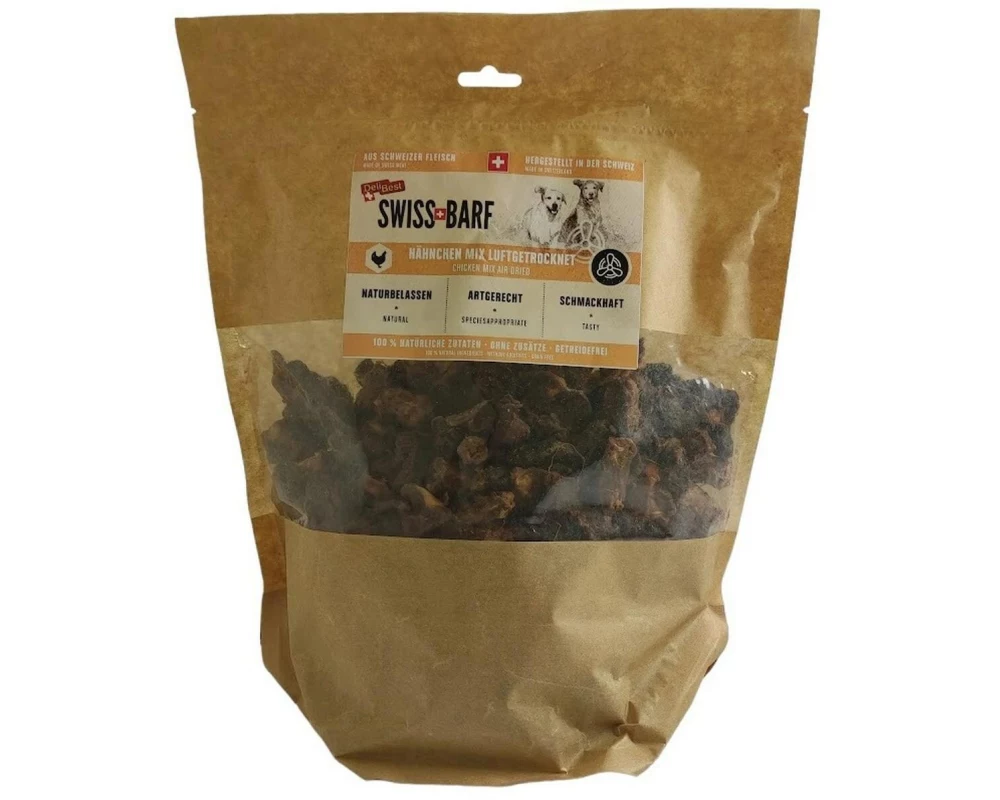 DeliBest Trockenfutter SWISS BARF Hähnchen Mix 1.3 kg