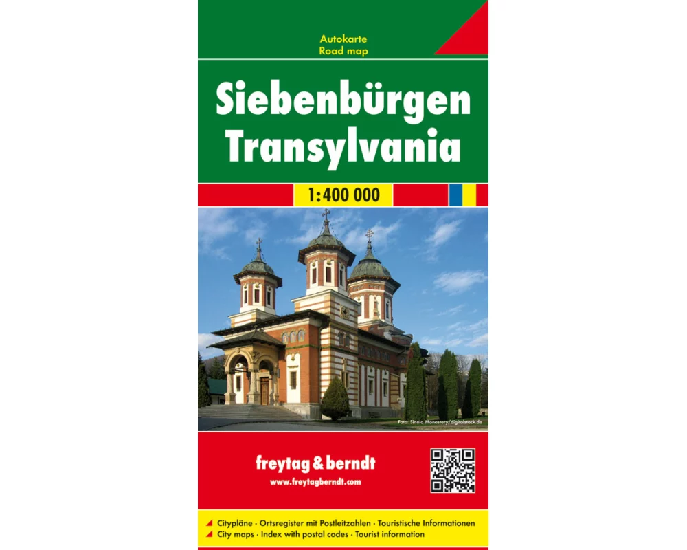 Siebenbürgen, Autokarte 1:400.000
