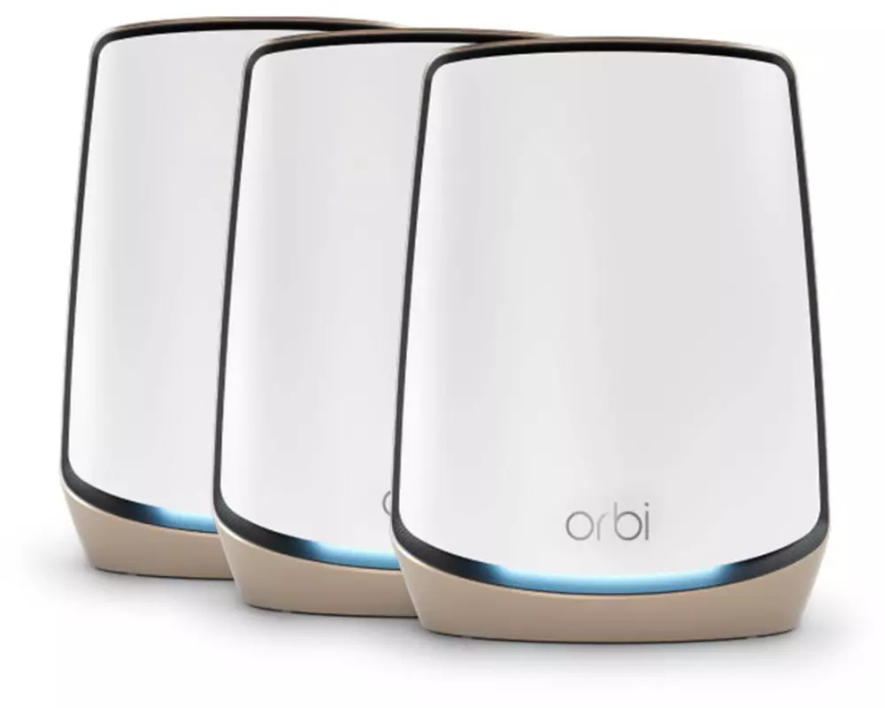 Netgear Orbi Tri-Band WiFi 6 Mesh System RBK863S-100EUS 3er Set