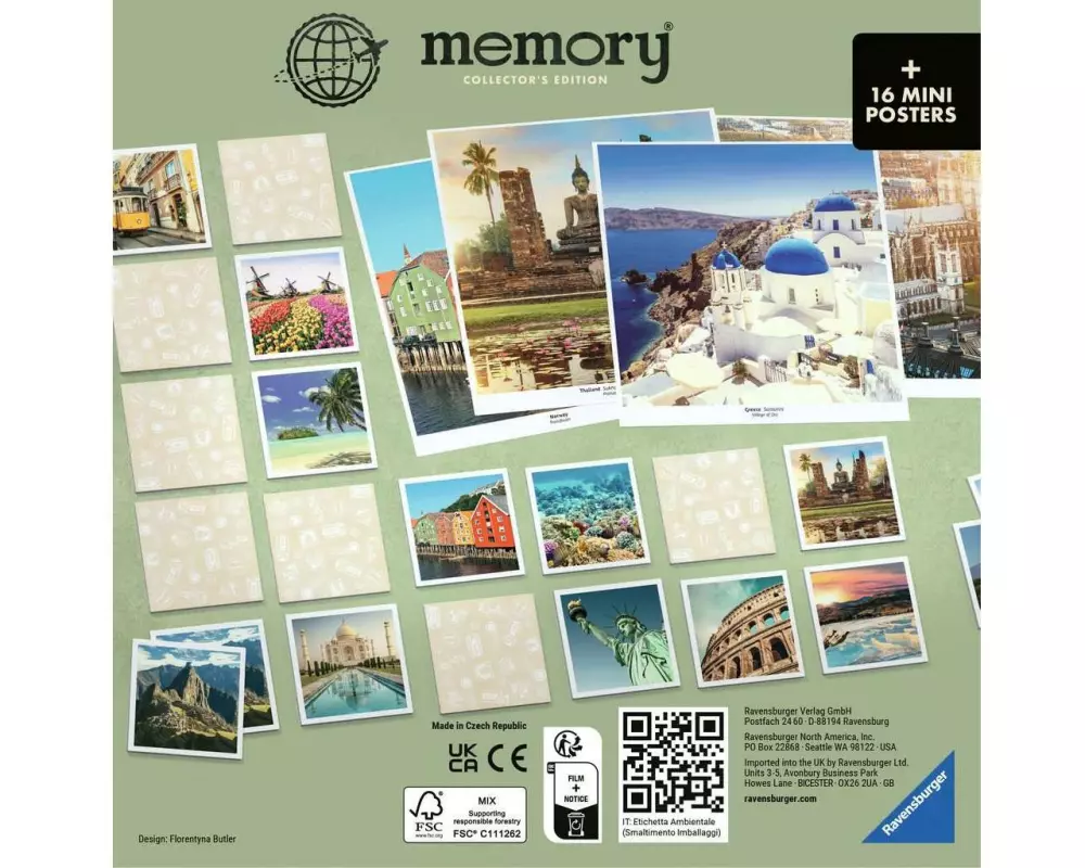 Ravensburger Collectors memory Travel 64 Karten