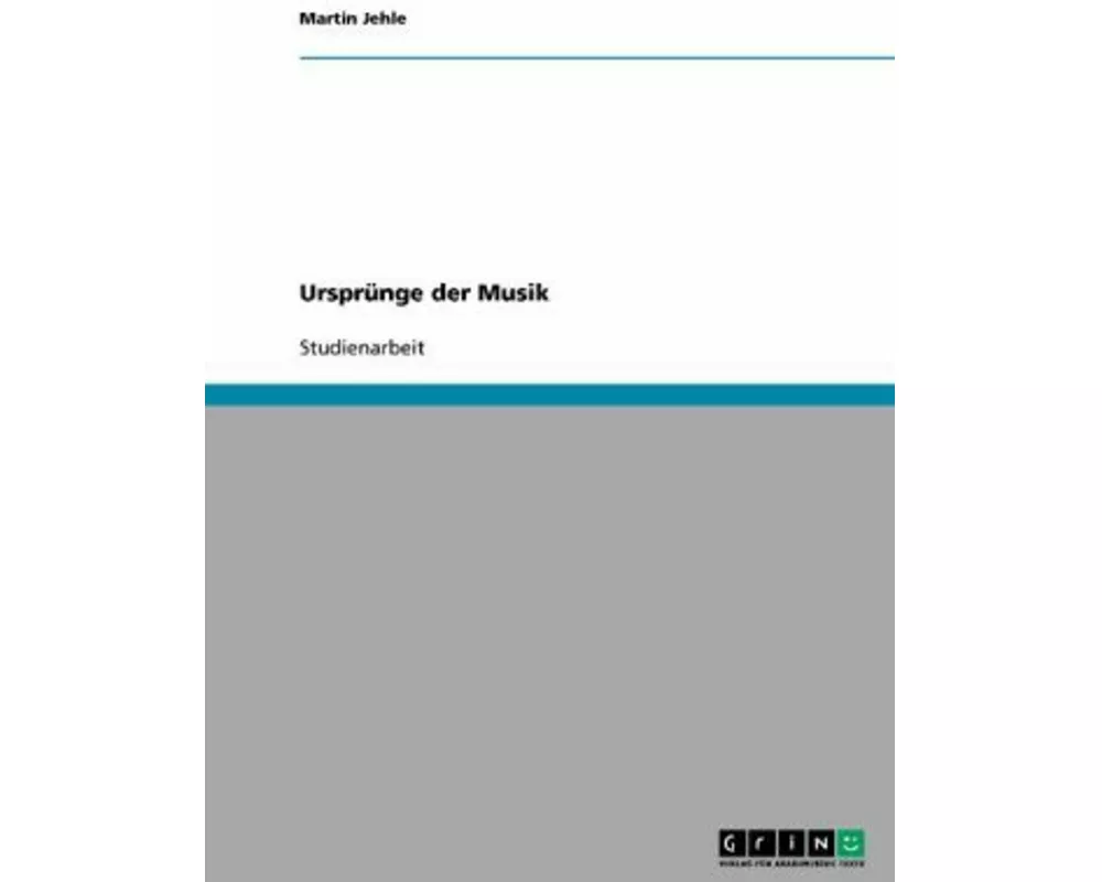 Ursprünge der Musik