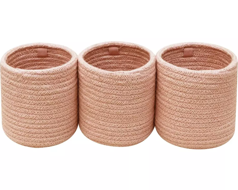 Lorena Canals Spielzeugkorb 3er Set Vintage Nude