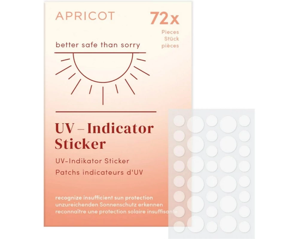 Apricot UV-Indikator-Pflaster 72 Stück