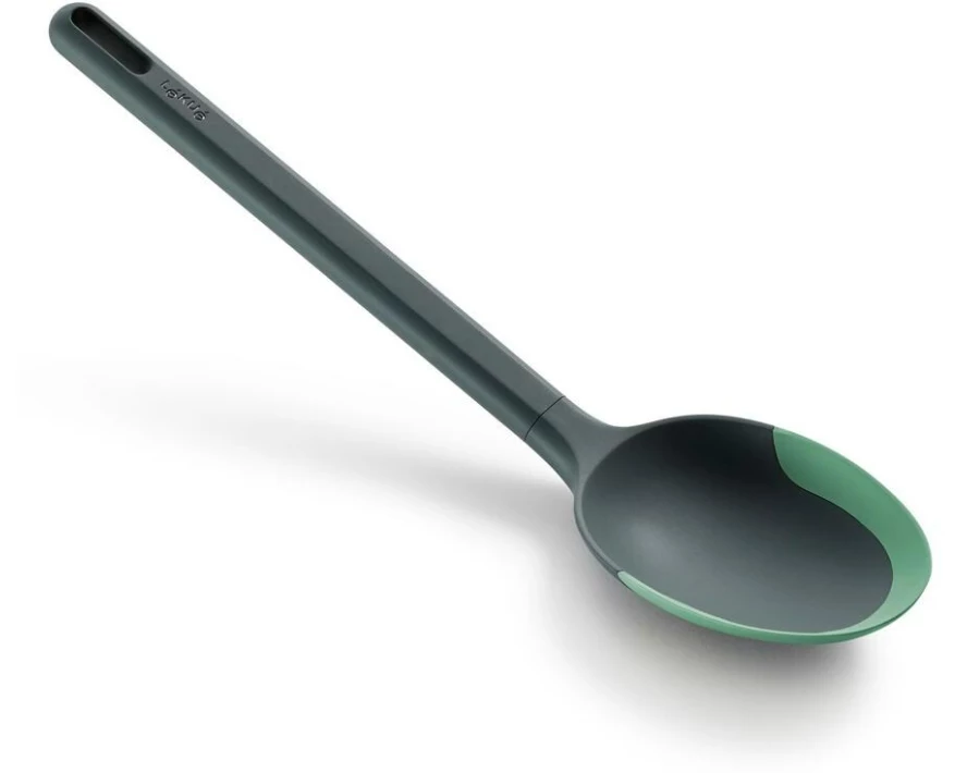 Lékué Servierlöffel PBT/Silikon, Grün/Schwarz