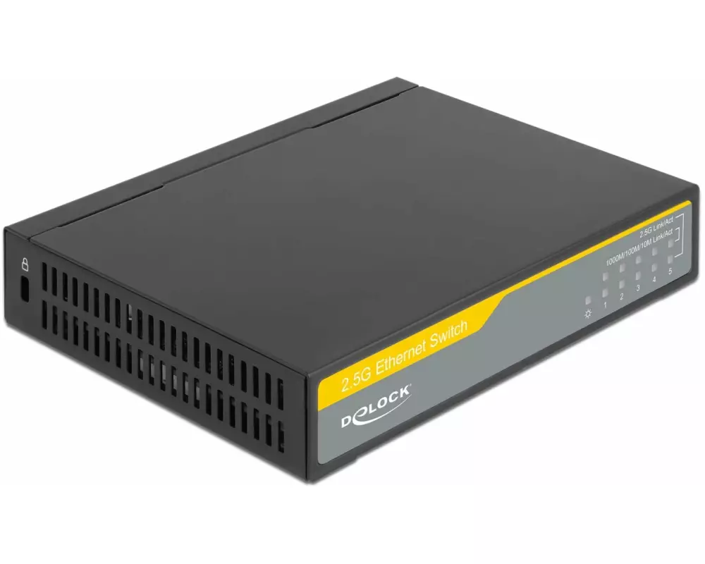 Delock Switch 2.5 Gigabit Ethernet 5 Port