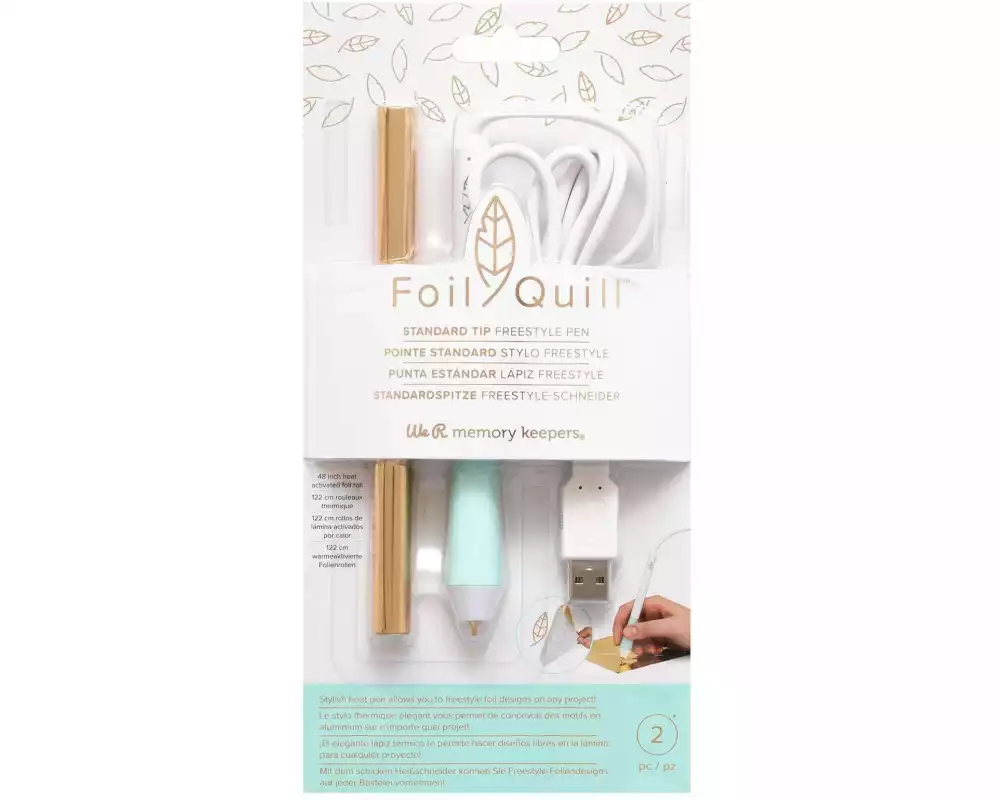 We R Memory Keepers Bastelset Foil Quill Freihand Standard Spitze