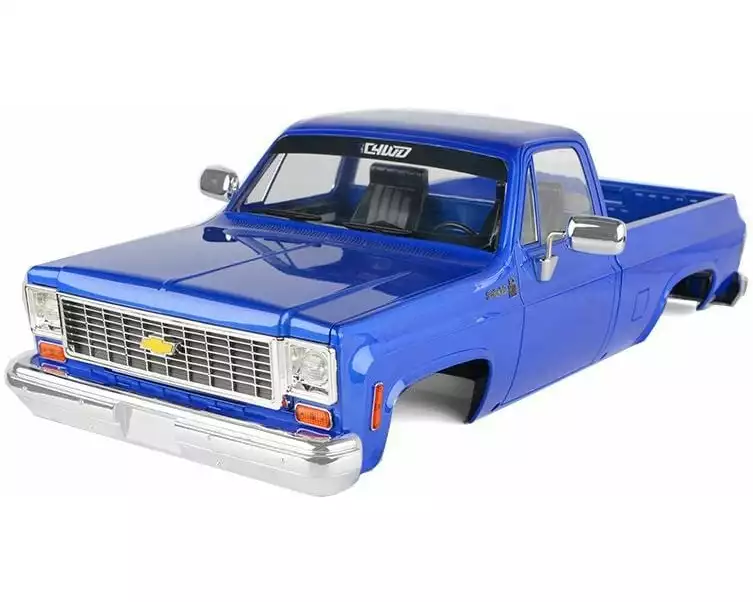 RC4WD Karosserie Chevrolet K10 Scottsdale Komplettset - Blau