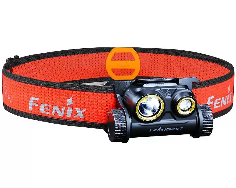 Fenix Stirnlampe HM65R-T Orange/Schwarz