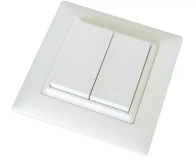 Omnio Funk-Wandsender EnOcean WS-CH-102-RW 2/4-fach unbeschriftet