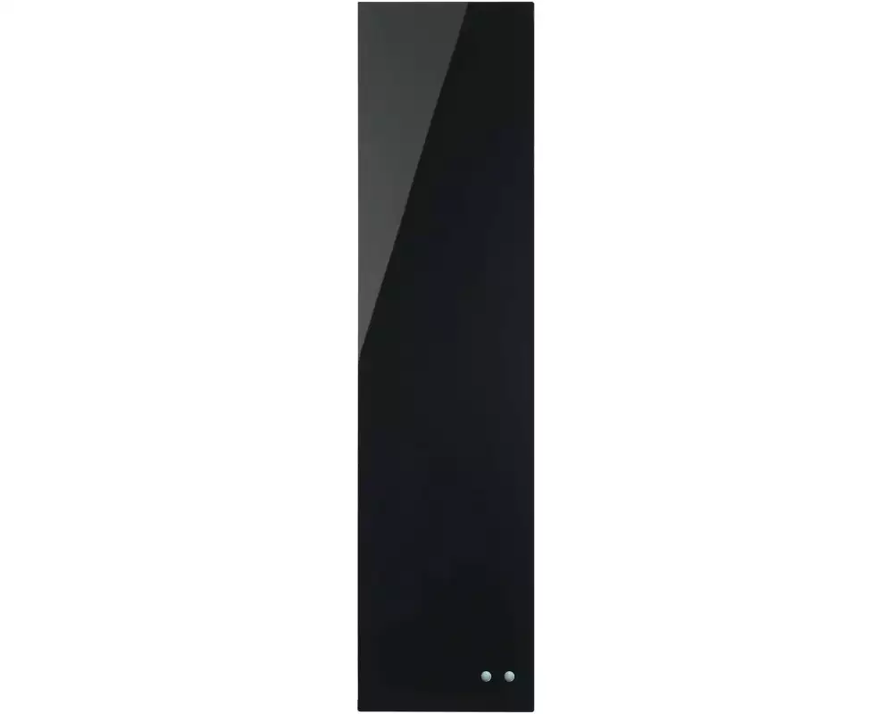 Bi-Office Magnethaftendes Glassboard 80 cm x 20 cm, Schwarz