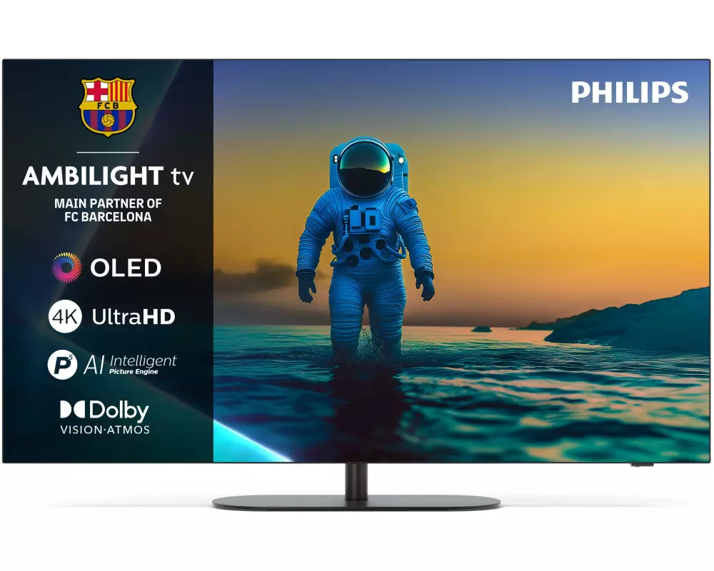 Philips TV 42OLED810/12 42" 4K OLED Ambilight TV, 2025