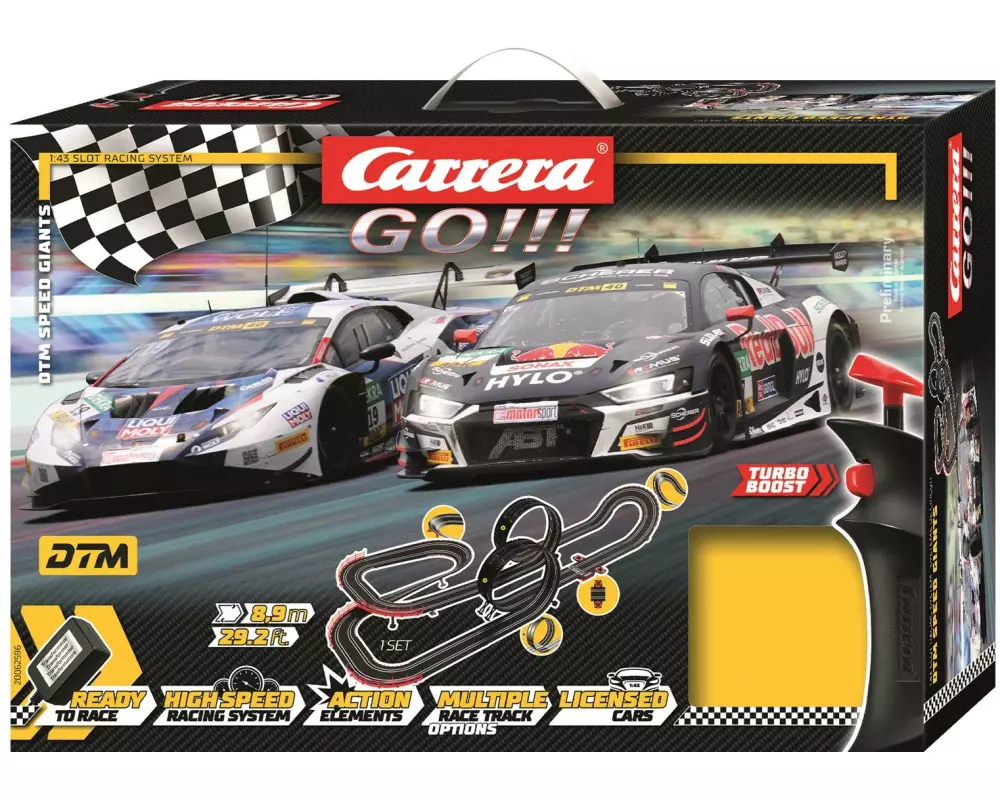 Carrera GO! DTM Speed Giants / 8.9 m