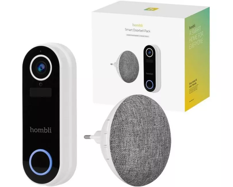 hombli Smart Doorbell Pack, Weiss
