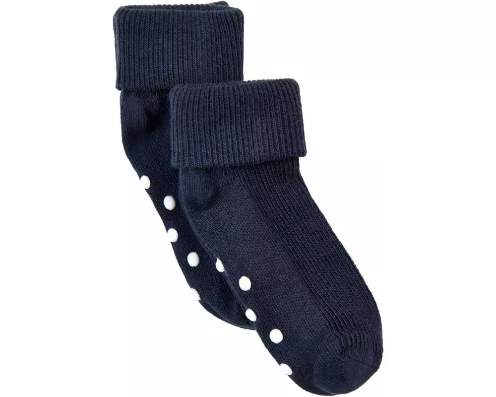 minymo Antirutsch-Socken 2er Set Dark Navy Gr. 23/26