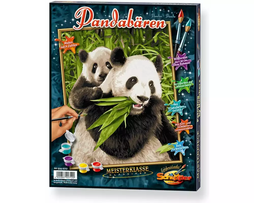 Schipper Malen nach Zahlen Pandabären