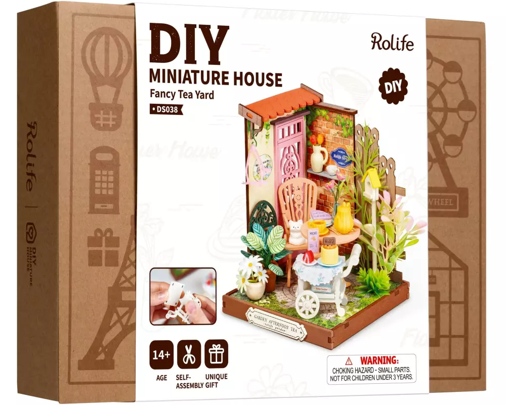 RoboTime Bausatz Eleganter Teegarten