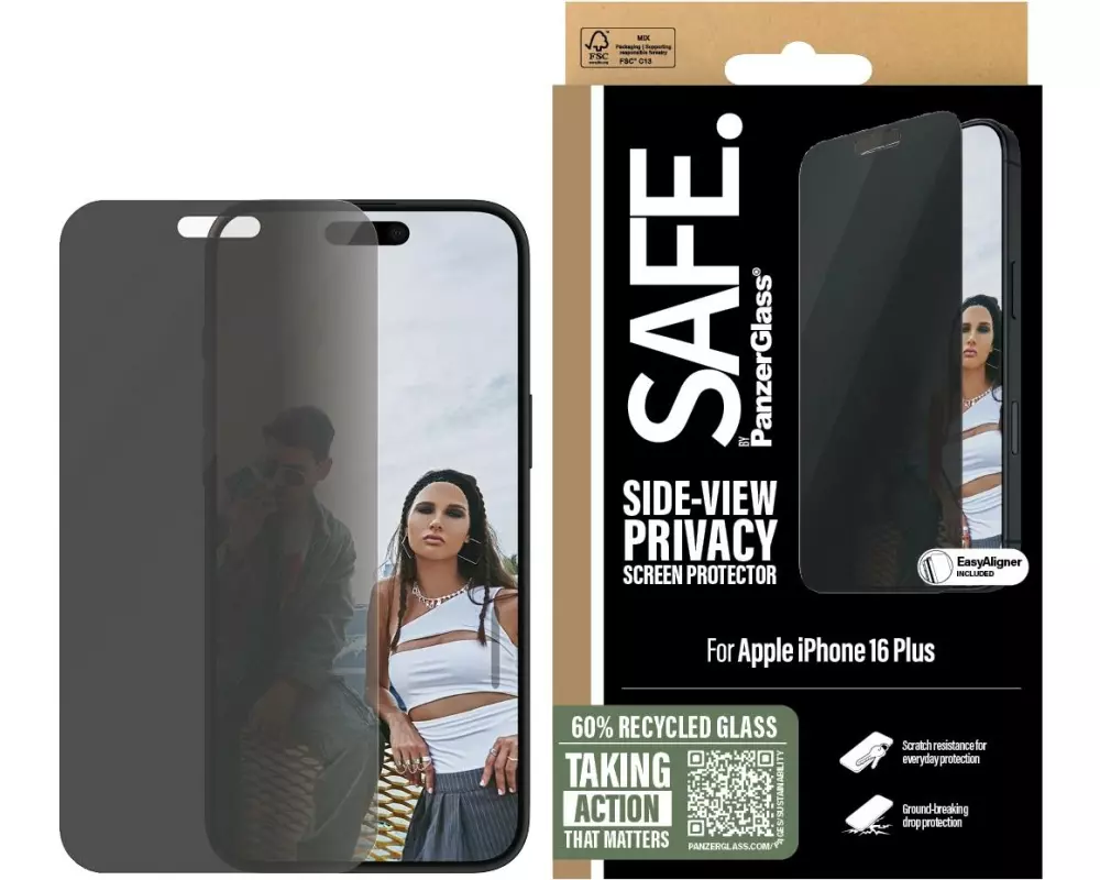SAFE. Displayschutz Ultra Wide Fit Privacy iPhone 16 Plus