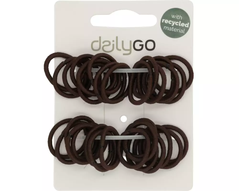 DailyGo Mini-Haargummi Braun