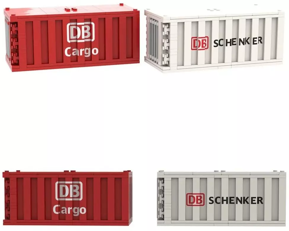Stone Heap 20-Fuss-Container DB Cargo & DB Schenker